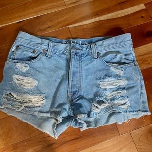 Jean shorts